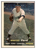 1957 Topps Baseball #025 Whitey Ford Yankees VG-EX 501065