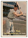 1957 Topps Baseball #038 Nellie Fox White Sox EX-MT 501077