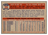 1957 Topps Baseball #038 Nellie Fox White Sox EX-MT 501077