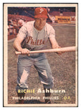 1957 Topps Baseball #070 Richie Ashburn Phillies EX 501080