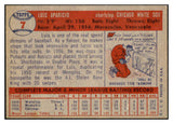 1957 Topps Baseball #007 Luis Aparicio White Sox EX 501083