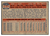 1957 Topps Baseball #240 Hank Bauer Yankees VG-EX 501084