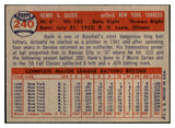 1957 Topps Baseball #240 Hank Bauer Yankees EX 501085