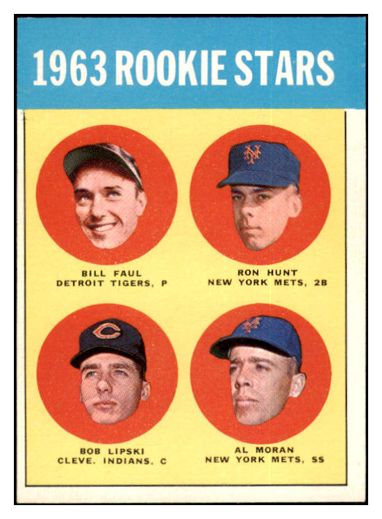 1963 Topps Baseball #558 Ron Hunt Mets EX-MT 501087