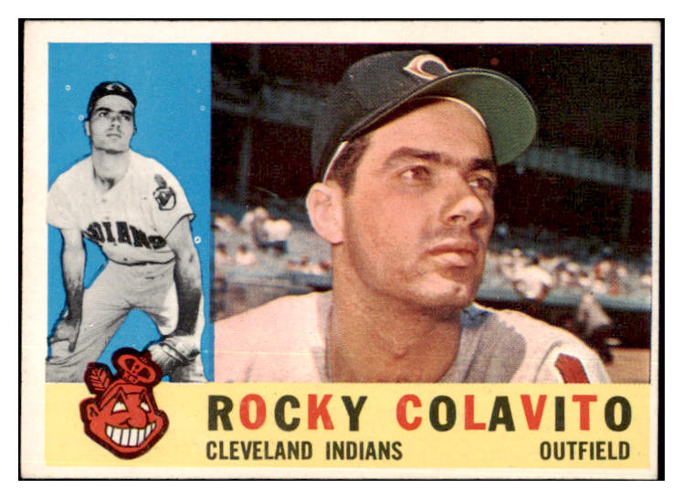 1960 Topps Baseball #400 Rocky Colavito Indians EX-MT 501088