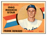 1960 Topps Baseball #132 Frank Howard Dodgers EX-MT 501090