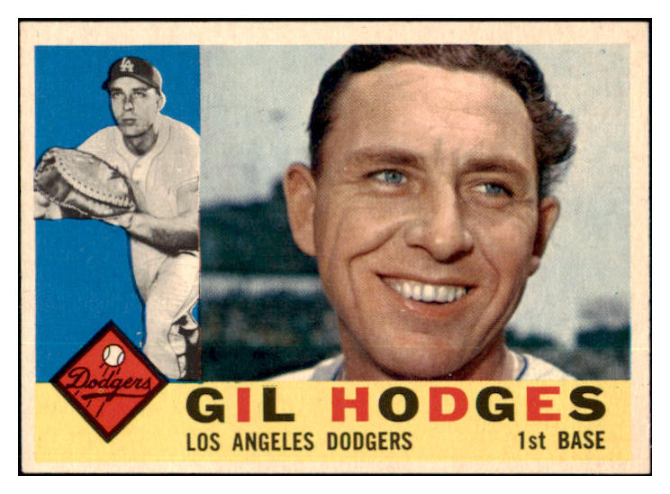 1960 Topps Baseball #295 Gil Hodges Dodgers NR-MT 501096