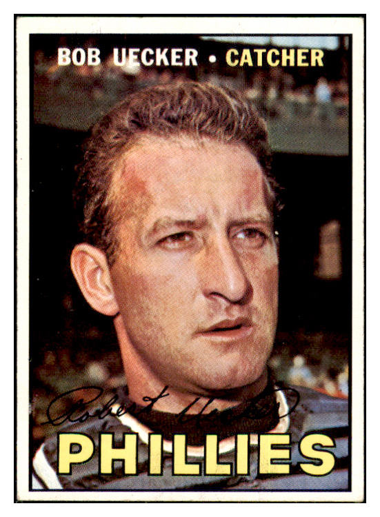 1967 Topps Baseball #326 Bob Uecker Phillies EX-MT 501102