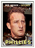 1967 Topps Baseball #326 Bob Uecker Phillies EX-MT 501102