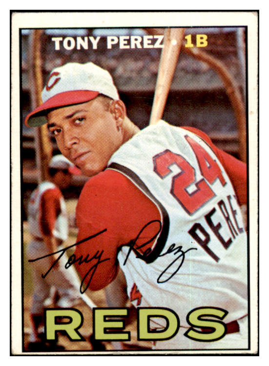 1967 Topps Baseball #476 Tony Perez Reds VG-EX 501103