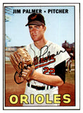 1967 Topps Baseball #475 Jim Palmer Orioles EX 501104