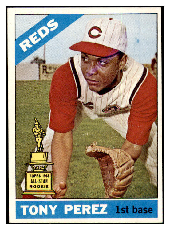 1966 Topps Baseball #072 Tony Perez Reds EX-MT 501109