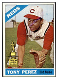 1966 Topps Baseball #072 Tony Perez Reds EX-MT 501109