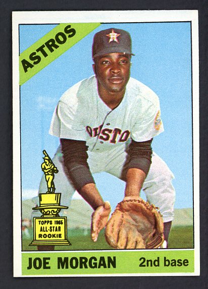 1966 Topps Baseball #195 Joe Morgan Astros EX+/EX-MT 501110