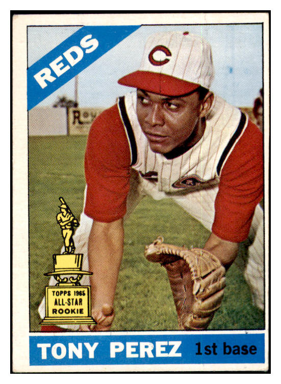 1966 Topps Baseball #072 Tony Perez Reds VG-EX 501113