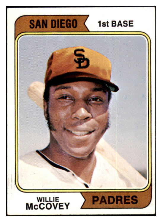 1974 Topps Baseball #250 Willie McCovey Padres EX-MT 501121