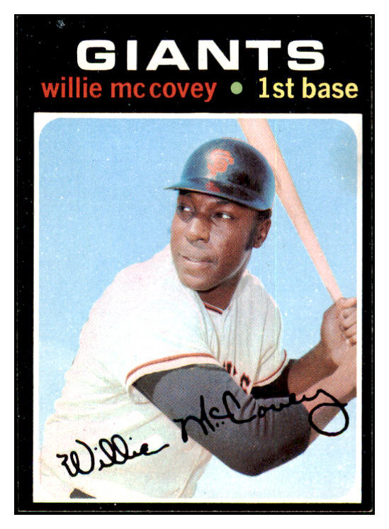 1971 Topps Baseball #050 Willie McCovey Giants EX-MT 501124