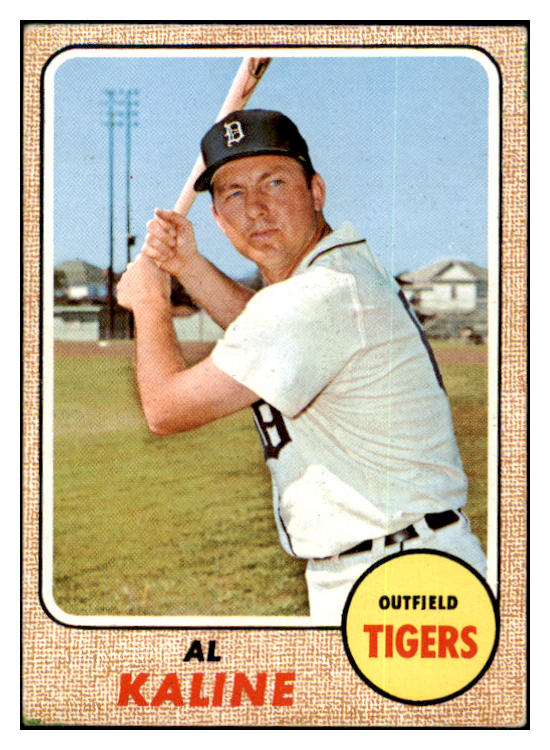 1968 Topps Baseball #240 Al Kaline Tigers EX 501128