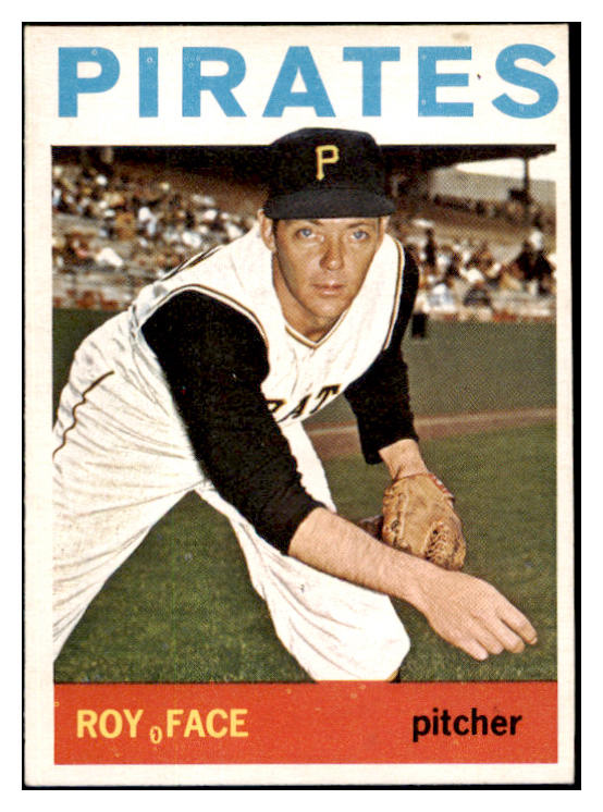 1964 Topps Baseball #539 Roy Face Pirates EX-MT 501139