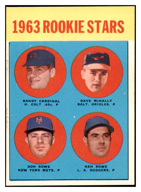 1963 Topps Baseball #562 Dave McNally Orioles EX-MT 501158