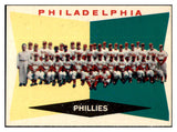 1960 Topps Baseball #302 Philadelphia Phillies Team EX-MT 501174