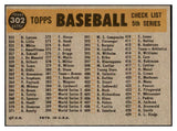 1960 Topps Baseball #302 Philadelphia Phillies Team EX-MT 501174