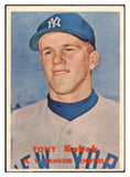 1957 Topps Baseball #312 Tony Kubek Yankees EX+/EX-MT 501184