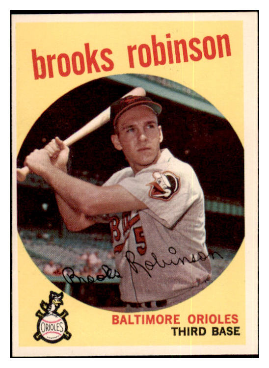 1959 Topps Baseball #439 Brooks Robinson Orioles VG-EX 501202