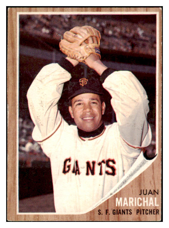 1962 Topps Baseball #505 Juan Marichal Giants EX 501210