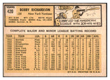 1963 Topps Baseball #420 Bobby Richardson Yankees VG-EX 501212