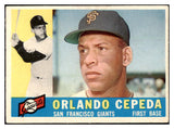 1960 Topps Baseball #450 Orlando Cepeda Giants VG-EX 501220