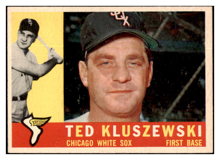 1960 Topps Baseball #505 Ted Kluszewski White Sox EX-MT 501223