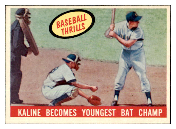 1959 Topps Baseball #463 Al Kaline IA Tigers NR-MT 501225