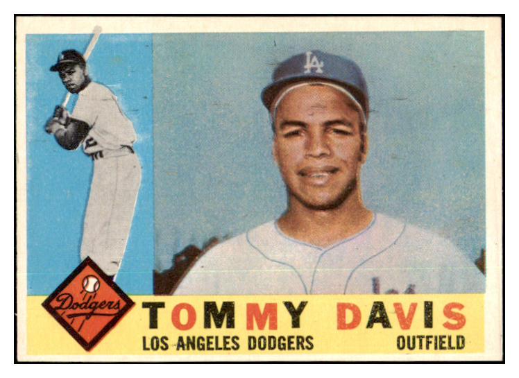 1960 Topps Baseball #509 Tommy Davis Dodgers EX-MT 501238