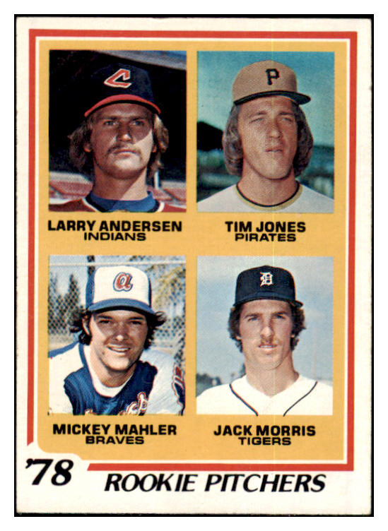 1978 Topps Baseball #703 Jack Morris Tigers VG-EX 501240