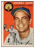 1954 Topps Baseball #193 Johnny Hopp Tigers EX 501256