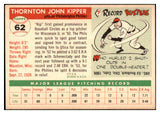 1955 Topps Baseball #062 Thornton Kipper Phillies EX 501258