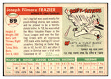 1955 Topps Baseball #089 Joe Frazier Cardinals EX 501262