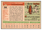 1955 Topps Baseball #056 Ray Jablonski Reds EX 501267