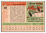 1955 Topps Baseball #069 Ed Bailey Reds EX 501272