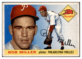 1955 Topps Baseball #157 Bob Miller Phillies VG-EX 501305