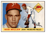 1955 Topps Baseball #157 Bob Miller Phillies VG-EX 501306