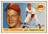 1955 Topps Baseball #167 Tom Casagrande Phillies EX 501358