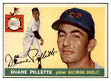 1955 Topps Baseball #168 Duane Pillette Orioles EX-MT 501363