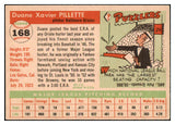 1955 Topps Baseball #168 Duane Pillette Orioles EX-MT 501363