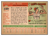 1955 Topps Baseball #169 Bob Oldis Senators EX-MT 501371