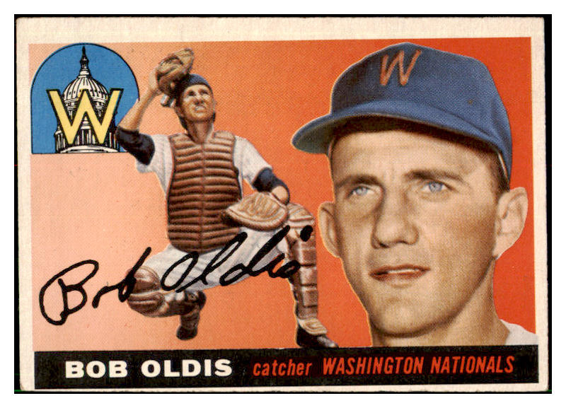 1955 Topps Baseball #169 Bob Oldis Senators VG-EX 501373