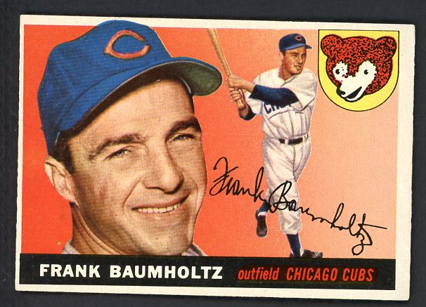 1955 Topps Baseball #172 Frank Baumholtz Cubs NR-MT 501384