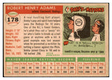 1955 Topps Baseball #178 Bobby Adams Reds VG-EX 501418