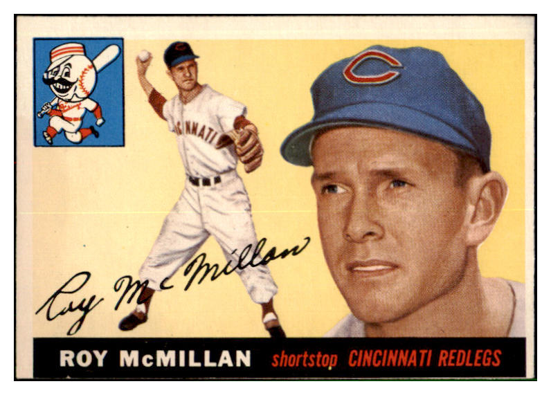 1955 Topps Baseball #181 Roy McMillan Reds VG-EX 501432